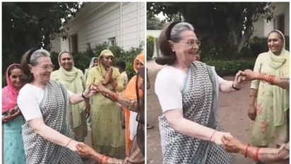 ಹರ್ಯಾಣಿ ಸಾಂಗ್‌ಗೆ ಡಾನ್ಸ್‌ ಮಾಡಿದ ಸೋನಿಯಾ ಗಾಂಧಿ, ವಿಡಿಯೋ ವೈರಲ್‌!