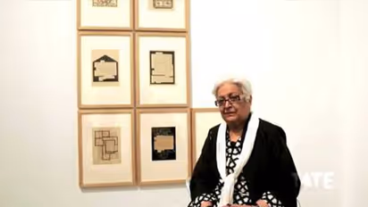 Who was Zarina Hashmi? Artist whose birthday Google is celebrating with a doodle