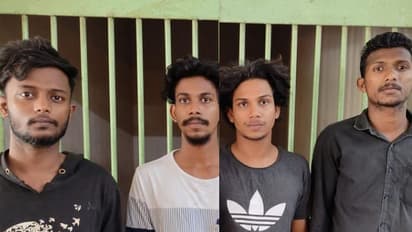 വാഹന പരിശോധനക്കിടെ കൈകാണിച്ച പൊലീസുകാരെ ഇടിച്ചുതെറിപ്പിക്കാൻ ശ്രമം, പ്രതികൾ പിടിയിൽ