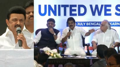 തമിഴ്നാട്ടിലെ റെയ്ഡ്: ജോലി എളുപ്പമാക്കിയെന്ന് സ്റ്റാലിൻ, വിരട്ടാൻ നോക്കേണ്ടെന്നും ഇഡി രാജെന്നും കോൺഗ്രസ്