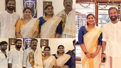 Malayalam actor-politician Suresh Gopi's daughter Bhagya gets engaged to Sreyas Mohan, see pictures