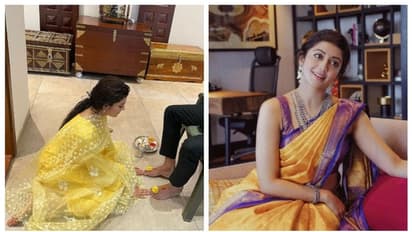 ಭೀಮನ ಅಮವಾಸ್ಯೆಗೆ ಗಂಡನ ಪಾದಪೂಜೆ ಮಾಡಿದ ಪ್ರಣಿತಾ ಕೊಟ್ರು ಈ ಕಾರಣ: ಫ್ಯಾನ್ಸ್ ಕಿತ್ತಾಟ!