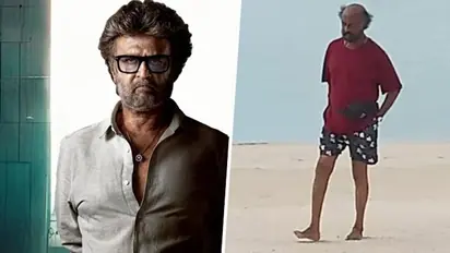 Rajinikanth in Maldives: Jailer star spotted walking on the beach; photo goes viral