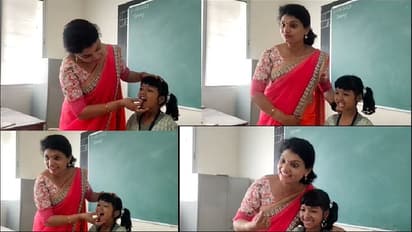 ಪಾಠ ಮಾಡೋದು ಮಾತ್ರ ಅಲ್ಲ ಮಕ್ಕಳ ಹಲ್ಲೂ ಕೀಳ್ತಾರೆ ಈ ವಂದನಾ ಟೀಚರ್