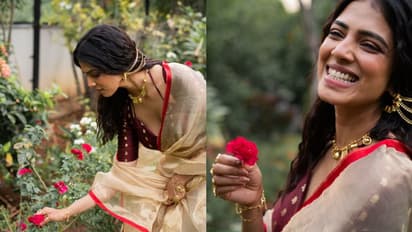 'റോസാപ്പൂ പുഞ്ചിരി'യുമായി മാളവിക മോഹനൻ, ഫോട്ടോകള്‍ ഏറ്റെടുത്ത് ആരാധകര്‍