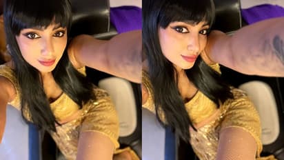 వెల్లకిలా పడుకొని టాప్ నుండి సెల్ఫీ... బిగ్ బాస్ తేజస్వి టెంప్టింగ్ పోజ్ వైరల్!