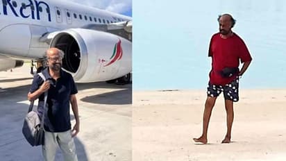 రజనీకాంత్ షాకింగ్ లుక్, పొట్టినిక్కరు,చెప్పులు లేకుండా.. బీచ్ లో సూపర్ స్టార్..