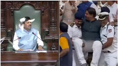 സഭ ബഹളമയം, ഡെപ്യൂട്ടി സ്പീക്കർക്ക് നേരെ പേപ്പർ വലിച്ചെറിഞ്ഞു; കർണാടകയിൽ പത്ത് ബിജെപി എംഎൽഎമാർക്ക് സസ്പെൻഷൻ