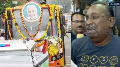 ജനമഹാസാഗരത്തിലൂടെ ഉമ്മൻചാണ്ടിയുടെ അന്ത്യയാത്ര... 24 മണിക്കൂർ കഴിഞ്ഞു, ചങ്ങനാശേരി പിന്നിട്ട് കോട്ടയത്തേക്ക്