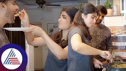 ಬ್ಯೂಟಿ ಟಿಪ್ಸ್ ಹೇಳಿ, ಪತಿಯೊಂದಿಗೆ ಅಡುಗೆ ಮಾಡಿದ ಅದಿತಿ ಪ್ರಭುದೇವ್!