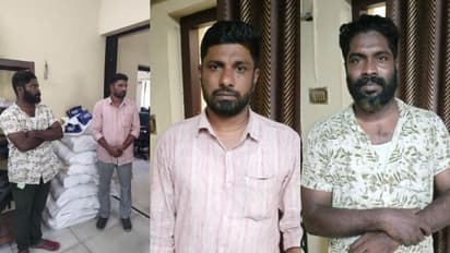 പൊലീസിനെ വെട്ടിച്ച് തീരദേശ റോഡിലേക്ക്, കാർ വളഞ്ഞു; 6450 പായ്ക്കറ്റ് ഹാൻസുമായി യുവാക്കൾ പിടിയിൽ