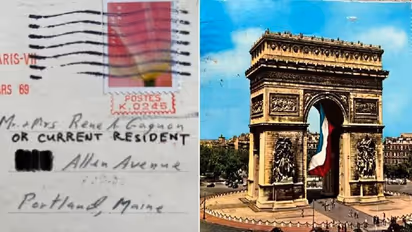 Mystery of the decades! US woman receives postcard mailed from Paris 54 years ago