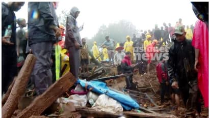 റായ്ഗഡ് ഉരുൾപൊട്ടൽ; ഉറങ്ങിക്കിടന്നവരുടെ മുകളിലേക്ക് മണ്ണ് വന്ന് മൂടി; ഇന്ന് 5 മൃതദേഹങ്ങൾ കിട്ടി, മരണസംഖ്യ 21