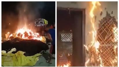 Manipur Violence: మణిపూర్ లో మరోసారి కాల్పుల కలకలం.. స్కూల్, 10 ఇండ్లు దగ్ధం