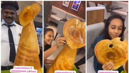 'ചാന്ദ്രയാൻ ദോശ'യുണ്ടാക്കി ചന്ദ്രയാൻ-3 ന്‍റെ വിക്ഷേപണ വിജയാഘോഷം നടത്തി റസ്റ്റോറന്‍റ് ജീവനക്കാർ