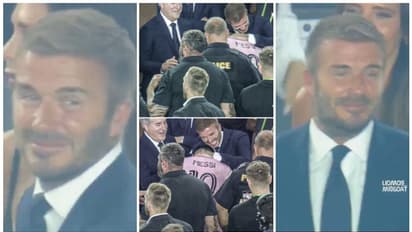 ഇന്റര് മയാമിയുടെ രക്ഷകന്! മെസിയുടെ അവസാന നിമിഷ ഗോളില് കണ്ണീരണിഞ്ഞ് ഡേവിഡ് ബെക്കാം - വീഡിയോ