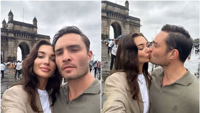 ಭಾರತಕ್ಕೆ ಬರ್ತಿದ್ದಹಾಗೆ ಇಂಡಿಯಾ ಗೇಟ್ ಮುಂದೆ 'ಬಾಯ್ ಫ್ರೆಂಡ್'ಗೆ ಲಿಪ್‌ ಕಿಸ್ ಕೊಟ್ಟ ವಿಲನ್ ನಟಿ ಆ್ಯಮಿ 