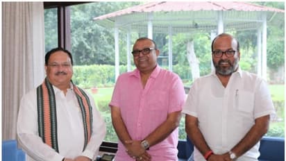 'തൃശൂർ ലോക്സഭ സീറ്റ് ബിഡിജെഎസിന് വേണം' ബിജെപി അധ്യക്ഷന് ജെപിനദ്ദയുമായി കൂടിക്കാഴ്ച നടത്തി തുഷാര് വെളളാപ്പളളി