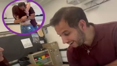 പ്രിയപ്പെട്ട അധ്യാപകനോടുള്ള സ്നേഹം ടാറ്റൂ ചെയ്ത് വെളിപ്പെടുത്തി വിദ്യാർത്ഥി; വൈറലായി വീഡിയോ