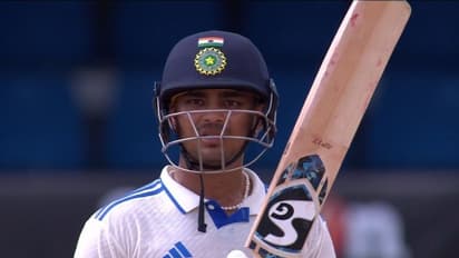 இஷான் கிஷான் அரைசதம் அடிக்கும் வரை காத்திருந்து டிக்ளேர் செய்த ரோகித் சர்மா!