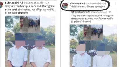 മണിപ്പൂര്‍ കൂട്ടബലാത്സംഗക്കേസ് പ്രതികളെന്ന പേരില്‍ വ്യാജചിത്രം; സിപിഎം പിബി അംഗം സുഭാഷിണി അലിക്കെതിരെ  കേസ്