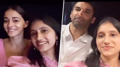 Rumoured love birds Ananya Panday, Aditya Roy Kapoor watch 'Barbie', enjoy romantic movie date night; see pics