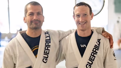 Meta boss Mark Zuckerberg receives blue belt in Jiu-Jitsu; shares photos on social media