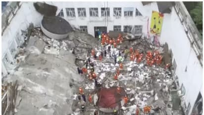 ചൈനയില് സ്കൂള് ജിം തകര്ന്ന് 11 മരണം; സ്കൂളിലെ വനിതാ വോളിബോള് ടീമും പരിശീലകനുമാണ് അപകടത്തില്പ്പെട്ടത്