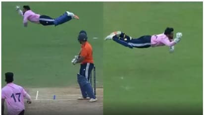 പ്രഭ്‌സിമ്രാന്‍ സിംഗിന് ചിറക് മുളച്ചു! ദിയോദര്‍ ട്രോഫിയില്‍ അമ്പരപ്പിക്കുന്ന ക്യാച്ചുമായി താരം 