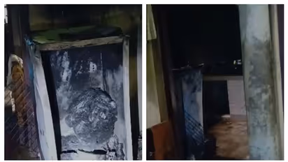 തീയും പുകയും കണ്ട് നാട്ടുകാർ ഓടിയെത്തി, ഫ്രിഡ്ജ് പൊട്ടിത്തെറിച്ചു; വീട്ടുകാർ രക്ഷപ്പെട്ടത് തലനാരിഴയ്ക്ക്