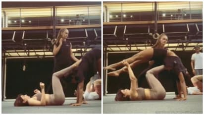 வெகேஷனில் கூட சமந்தாவின் வேற லெவல் ஒர்கவுட்! ரசிகர்களை ஆச்சர்யப்பட வைத்த வீடியோ..!