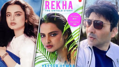 Rekha’s biography: Author Yasser Usman dismisses reports of actress’s alleged live-in relationship