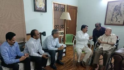 తెలంగాణకు వస్తా... వ్యవసాయ ప్రగతిని చూస్తా : మంత్రి సింగిరెడ్డితో ఎంఎస్ స్వామినాథన్ (వీడియో)