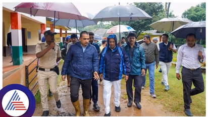 ಬೆಳೆಹಾನಿ ನೋಡುವಂತೆ ಮನವಿ, ಮಹಿಳೆಯ ಕಡೆಗೆ ತಿರುಗಿಯೂ ನೋಡದೆ ಹೋದ ಸಚಿವ ಬೋಸರಾಜ್