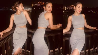 ఫ్రంట్ బ్యాక్ చూపిస్తూ టెంప్ట్ చేస్తున్న రకుల్ ప్రీత్ సింగ్... లేటెస్ట్ ఫోటోలు వైరల్!