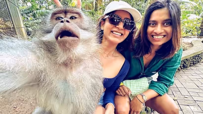 Samantha Ruth Prabhu's adorable photos with monkey in Bali are unmissable