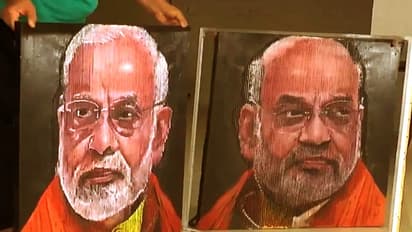 ദില്ലിയുടെ ഹൃദയത്തിൽ മോദി ,കള്ളത്തിന്റേയും ചതിയുടെയും അഴിമതിയുടെയും ചില്ലുകൊട്ടാരം തകർത്തുവെന്ന് അമിത് ഷാ