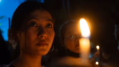 Manipur: Tensions soar as local women block road to Moreh to stop security forces amid unrest