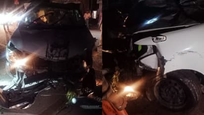 ഇലക്ട്രിക് പോസ്റ്റിൽ ഇടിച്ച് ഇന്നോവ കാർ, ഡ്രൈവറുടെ പെരുമാറ്റത്തിൽ സംശയം; പരിശോധനയിൽ വൻ ട്വിസ്റ്റ്