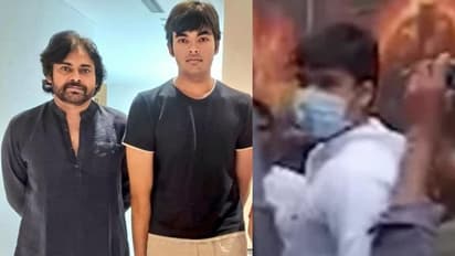 ‘బ్రో’ రిలీజ్.. సుదర్శన్ థియేటర్ లో అకీరా నందన్.. ‘జూనియర్ పవన్’ అంటూ ఫ్యాన్స్ రచ్చ..