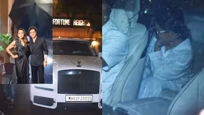 Shah Rukh Khan and Gauri's rainy exit: Duo evade paps in VIRAL video