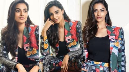 కలర్ ఫుల్ బ్లేజర్ లో మీనాక్షి చౌదరి స్టైలిష్ లుక్స్.. సొగసుతో ఫిదా చేస్తున్న టాలీవుడ్ మోస్ట్ వాంటెడ్ బ్యూటీ