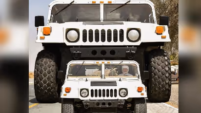 WATCH: Dubai Sheikh's 'Humzilla' - A giant Hummer three times bigger than regular SUV goes viral