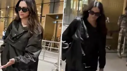 Deepika Padukone's amused reaction at paps forcing her to smile is EPIC - WATCH
