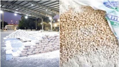 നിര്മ്മാണ സാമഗ്രികളടങ്ങിയ കണ്ടെയ്നറില് ഒളിപ്പിച്ചു; പരിശോധനയില് കണ്ടെത്തിയത് വന് ലഹരിമരുന്ന് ശേഖരം