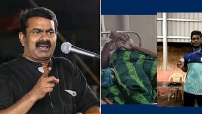 மின் கம்பம் விழுந்து ஜூடோ வீரர் விக்னேஸ்வரன் கால் இழப்பு.. விளையாட்டு துறை சாதிக்க வேண்டிய கனவு சிதைவு- சீமான்