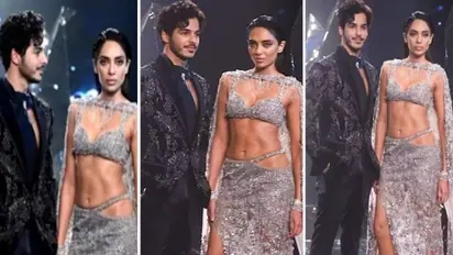 Viral Video: Sobhita Dhulipala's angry walk, ignoring Ishaan Khattar on the ramp raises eyebrows