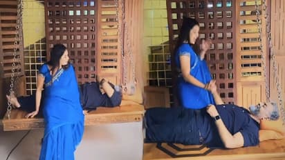 ഡാൻസ് കളിച്ച് സിദ്ധുവിനെ മയക്കുമോ വേദിക?; വൈറലായി ശരണ്യയുടെ കാവാലയ്യ ഡാൻസ്