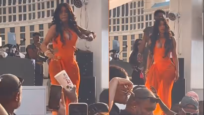 ತನ್ನ ಮೇಲೆ ಶರಾಬು ಎರಚಿದ ಅಭಿಮಾನಿಯತ್ತ ಮೈಕ್ ಎಸೆದ ಗಾಯಕಿ: ವೈರಲ್ ವೀಡಿಯೋ