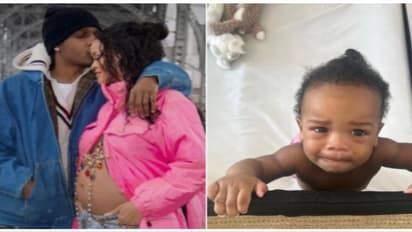 BARBIECORE : Pregnant Rihanna flaunts baby bump in pink outfit